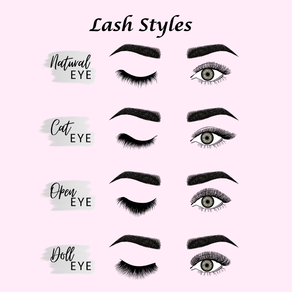 Lash Styles at Meg's Beauty Bar